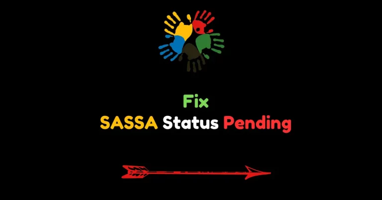 Fix SASSA Status Pending