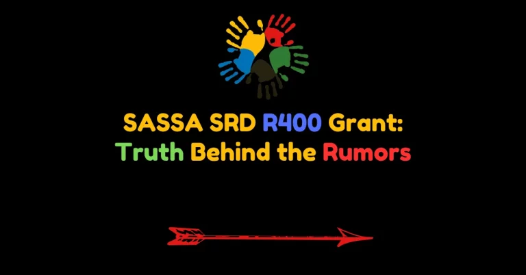 SASSA SRD R400 Grant Truth Behind the Rumors